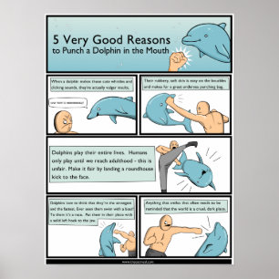5 Reasons to Punch a Dolphin in the Mouth Poster