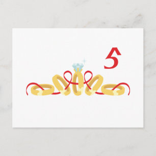 5 Rings Postcard