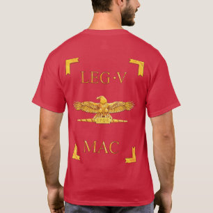 5 Roman Legio V Macedonica Vexillum T-Shirt