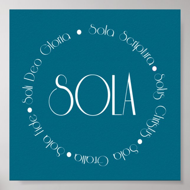 5 Solas Poster (Front)