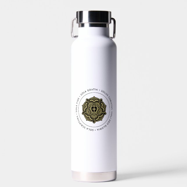 5 Solas Stainless Steel Water Bottle (Front)