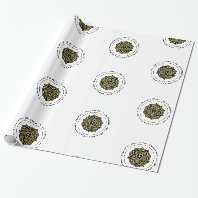 5 Solas Wrapping Paper (Unrolled)