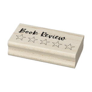 5 Star Book Review Stamp   Reading Journal Stamp