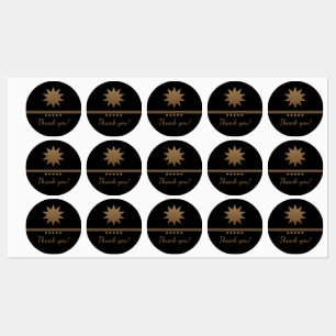 5 Star Brushed Gold Black Professional