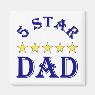 5 Star Dad Magnet