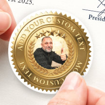 5-Star Funny Photo Achievement Custom 3D Foil