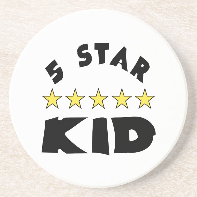 5 Star Kid Coaster (Front)