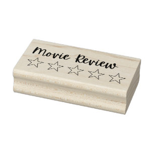5 Star Movie Review Stamp   Movie Journal Stamp