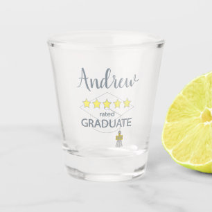 5 Star Rated Graduate Shot Glass