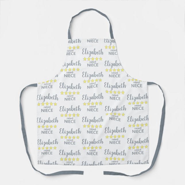 5 Star Rated Niece Apron (Front)