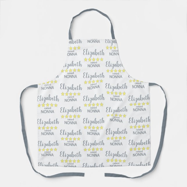 5 Star Rated Nonna Apron (Front)
