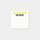 5 Star Review Post-It Notes