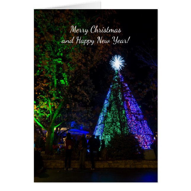 5 Story SDC Night Christmas Card (Front)