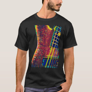 5 String Bass Guitar Musician Player Metal Rock T-Shirt