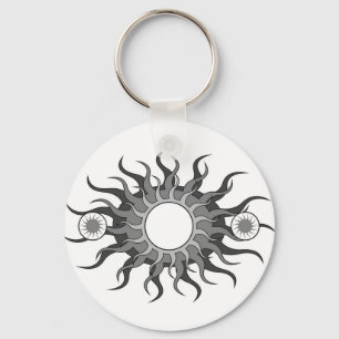 5 suns key ring