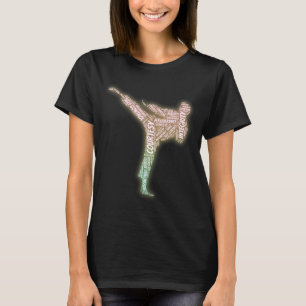 5 Tenets of Taekwondo Martial Arts T-Shirt
