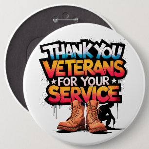 #5 Thank you 6 Cm Round Badge