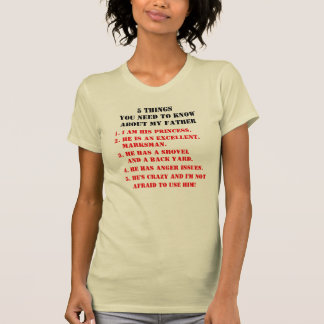 5 Things ou Should Know about my FATHER T-Shirt