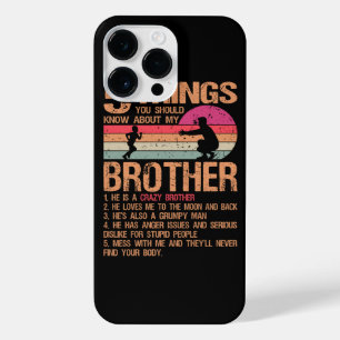 5 Things You Should Know About My Brother Father's iPhone 14 Pro Max Case