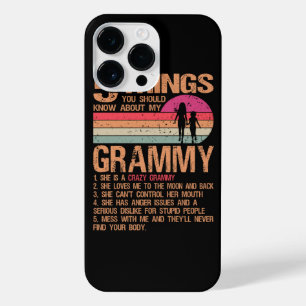 5 Things You Should Know About My Grammy Mother's  iPhone 14 Pro Max Case