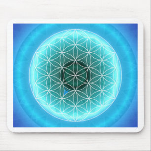 5 throat chakra lightblue created by Tutti Mouse Mat