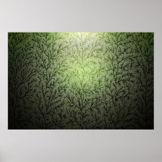 5 trees poster