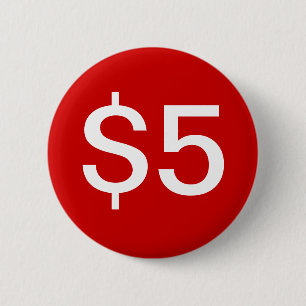$5 Vendor / Sales Button