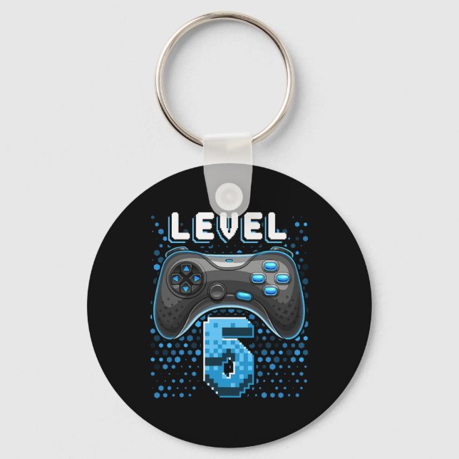 5 Video Game Controller 5th Birthday Gamer Gift Bo Key Ring (Front)