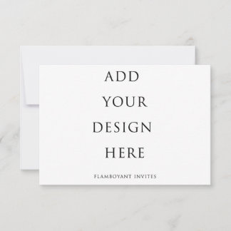 5"x3.5" RSVP Card/ Enclosure Card