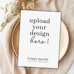 5"x7" Card Printing   Double Sided Portrait 