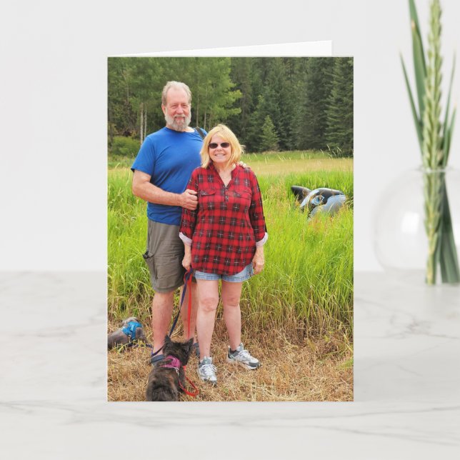 5"x7" Folded Card || Farm Photobomb (Front)