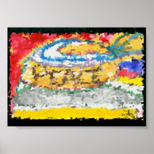 5"x7" = PEACE Poster created 2006