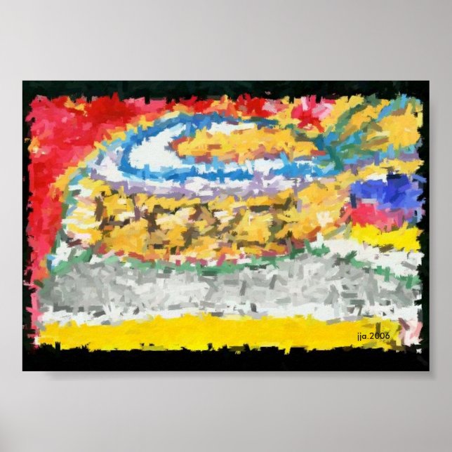 5"x7" = PEACE Poster created 2006 (Front)