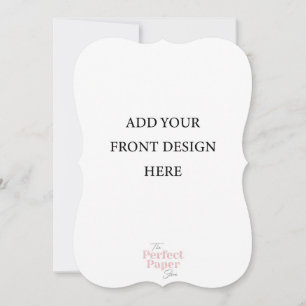 5 x 7 Double Sided Invitation Template Portrait