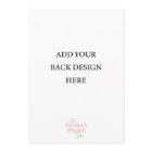 5 x 7 Double Sided Invitation Template Portrait