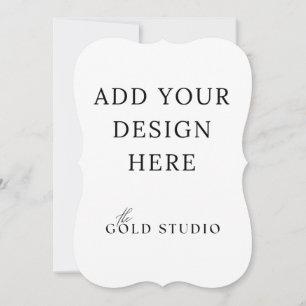 5 x 7 Double Sided Invitation Template Portrait