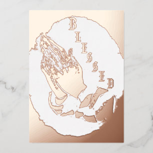 5" x 7" Foil Holiday Card