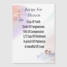 5" x 7" Magnetic Card