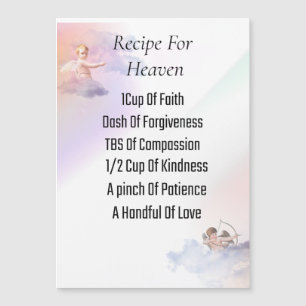 5" x 7" Magnetic Card