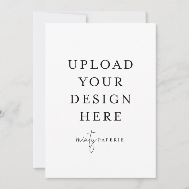 5" x 7" Portrait Card (Front)