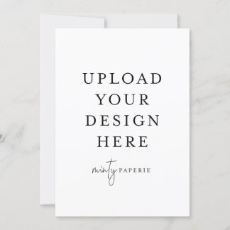 5" x 7" Portrait Card