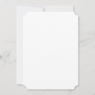 5" x 7" Save the Date Card - Ticket BEST SELLER