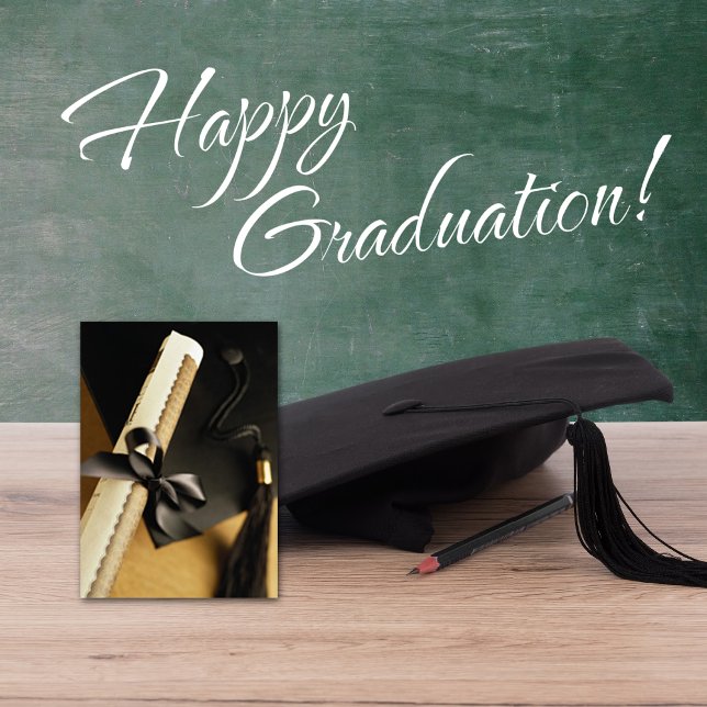 5" x 7" Simple Photo Graduation Announcements (Creator Uploaded)
