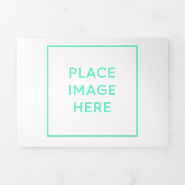 5" x 7" Trifold Letter Fold Announcement (Cover)