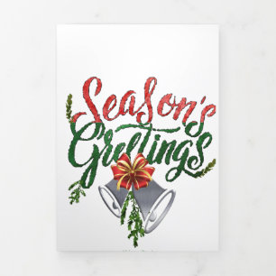 5" x 7" Trifold Letter Fold Holiday Card