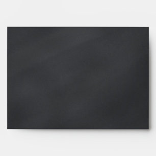 5 x 7 Vintage Black Chalkboard Return Address Envelopes