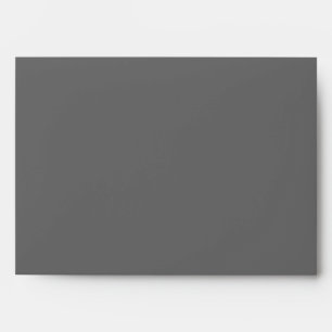 5 x 7 Vintage Grey Craft Paper Return Address Env Envelope