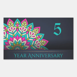 5 Year Anniversary Envelope Seal