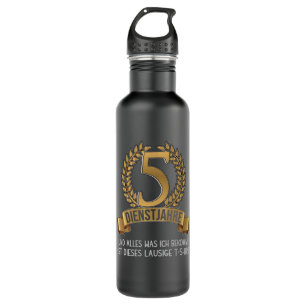 5 Year Employee Company Anniversary Company 710 Ml Water Bottle