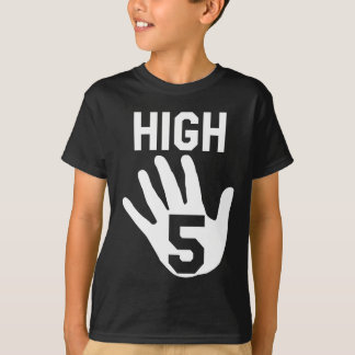 5 Year Old Birthday "High 5" T-Shirt